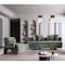 Manhattan Comfort 2-Piece Verandah 90.6 in. Sofa and Accent Chair in Olive Green 2-LSAC1769-OG - alternate 1